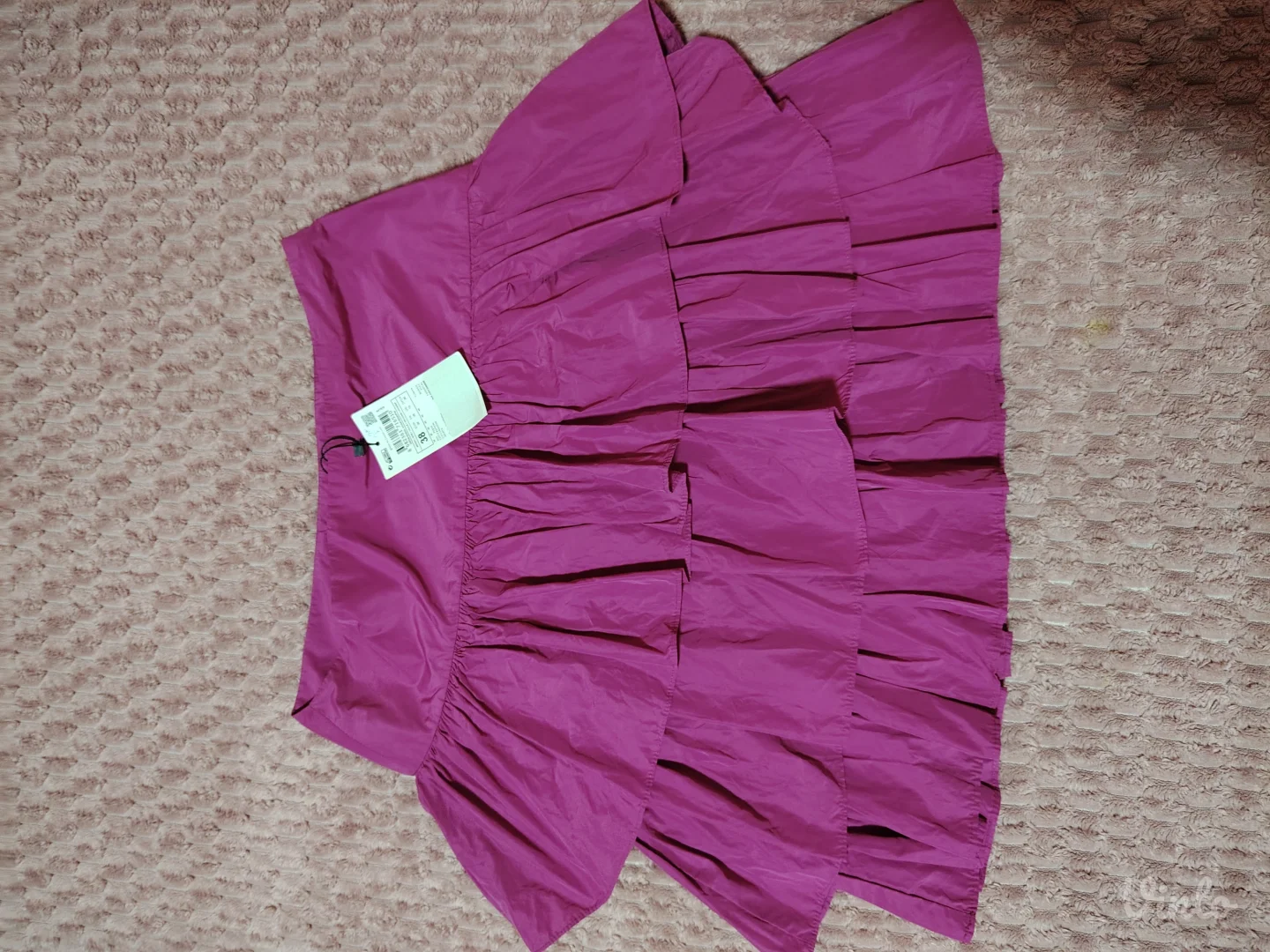 KOTON pink mini suknja sa karnerima – NOVO