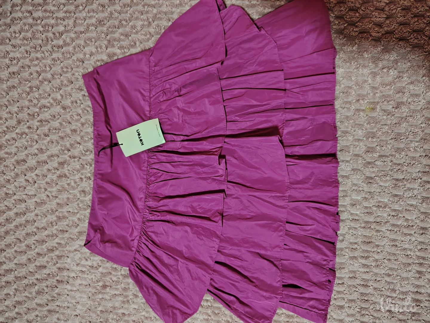 KOTON pink mini suknja sa karnerima – NOVO