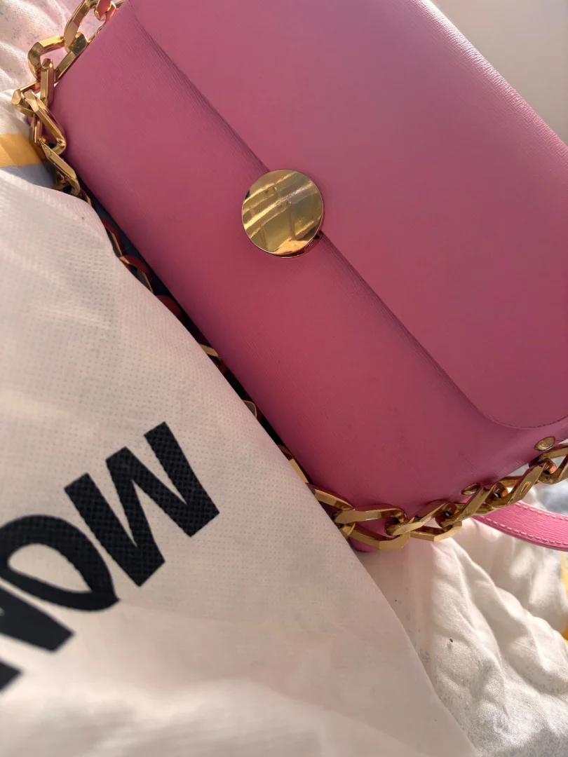 Mona kozna tasna pink