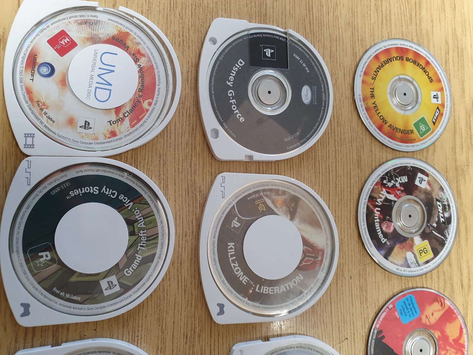 Igrice za Sony PSP gta,rainbow six