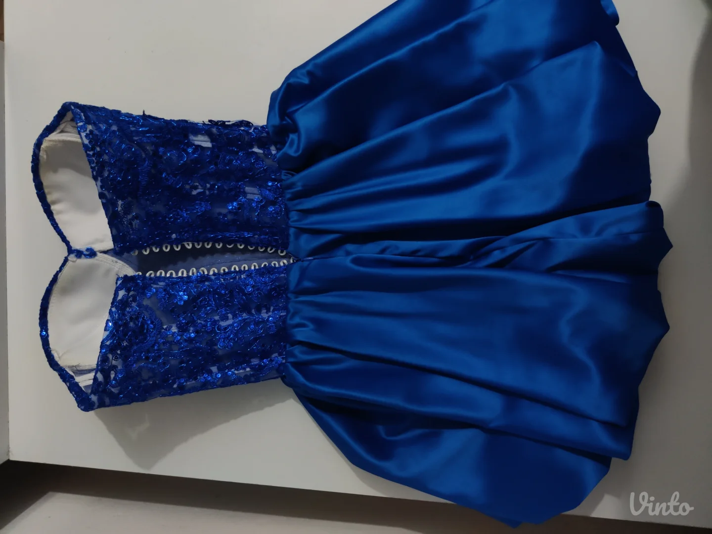 Svečana kraljevsko plava haljina