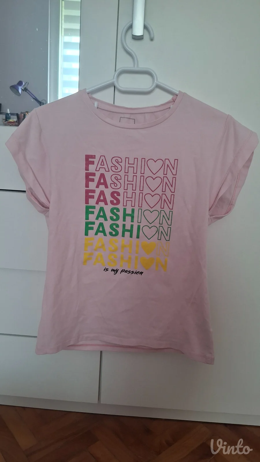 Roze majica za devojcice
