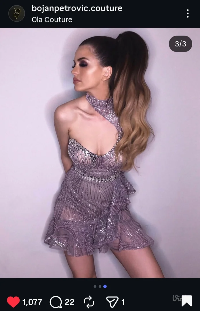 Bojan Petrović Couture Haljina