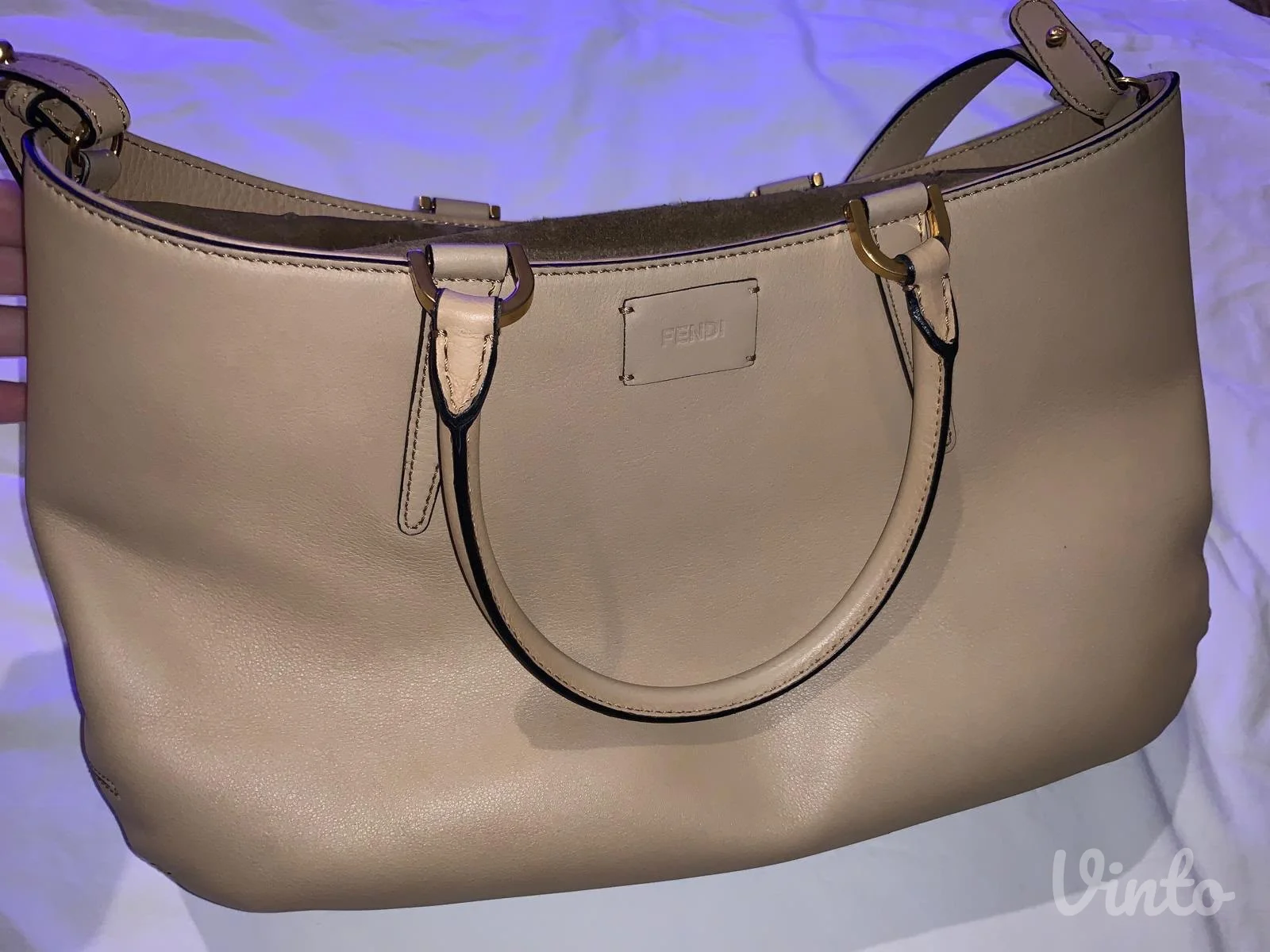 Fendi - B Fab' Leather Drawstring shoulder bag