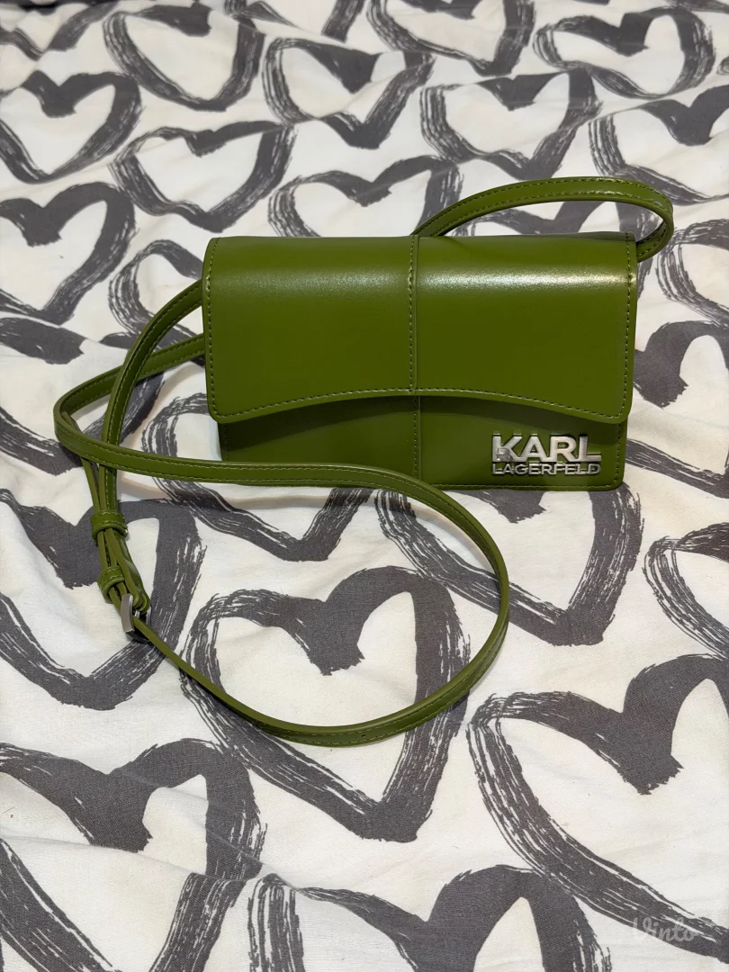 Karl lagerfeld torbica (jednom nosena)