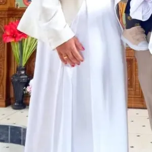 Bela duga haljina - venčanica