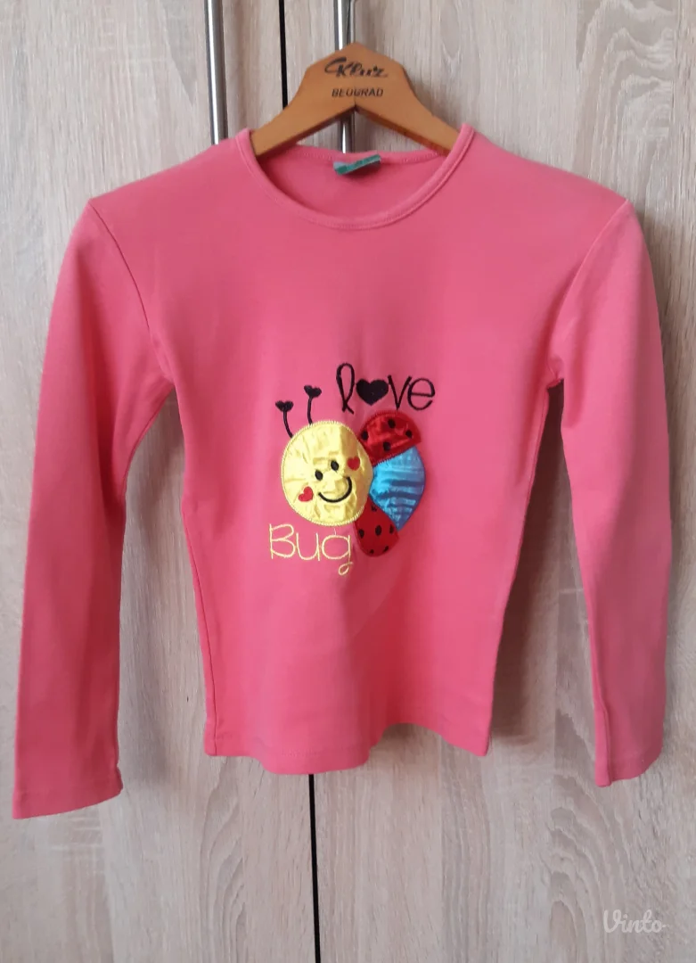 Bluza za devojice sa bubamarom