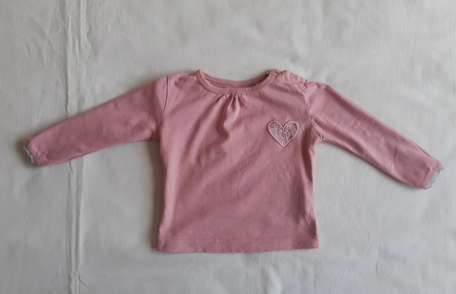 Roze bluza za bebe