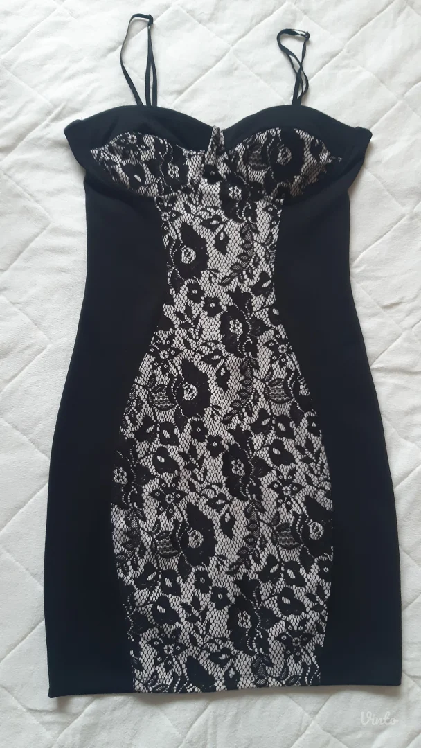 Korset haljina sa cipkom