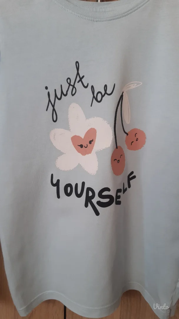 Svetloplava bluza za devojcice