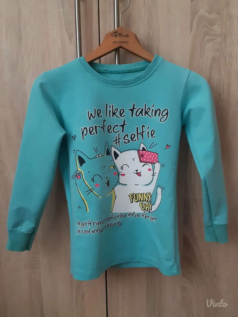 Tirkizni duks za devojcice