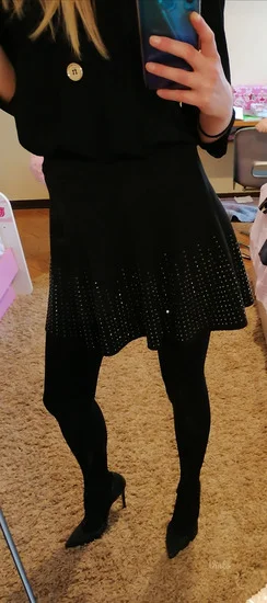 Mini suknja sa cirkonima