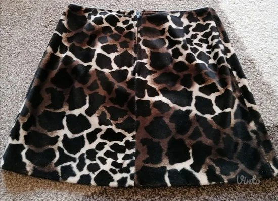 Mini suknja animal print