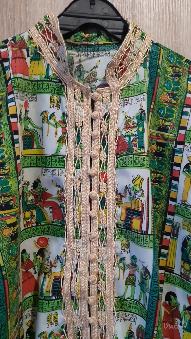 Vintage kosulja sa egipatskim motivima