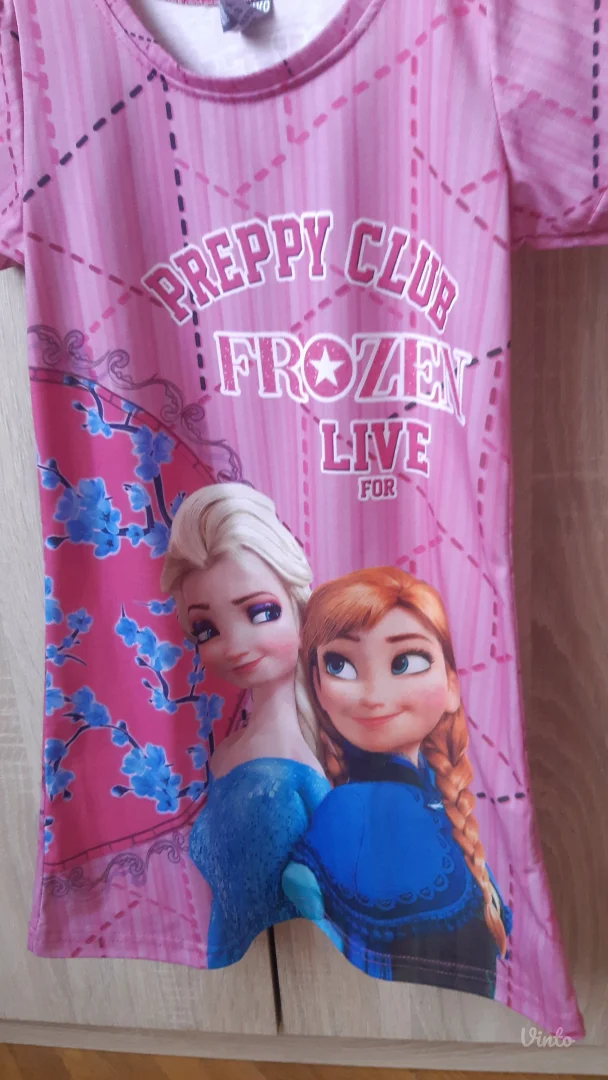 Frozen roze haljinica