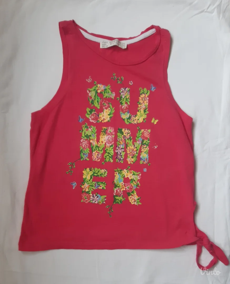 Majica na brtele summer