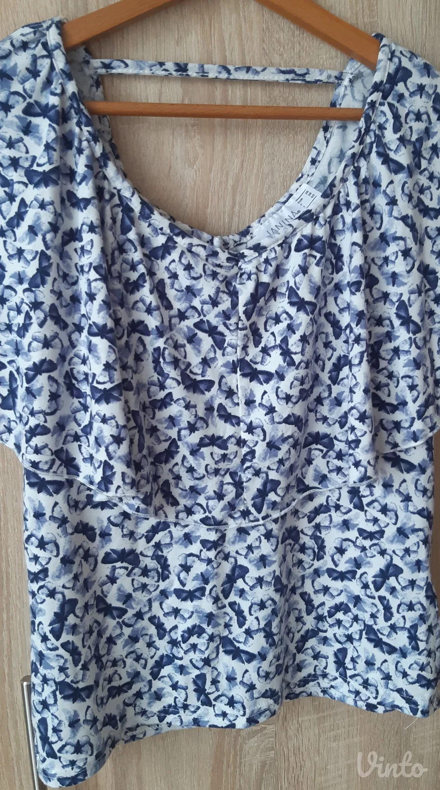 Letnja bluza sa motivom leptira
