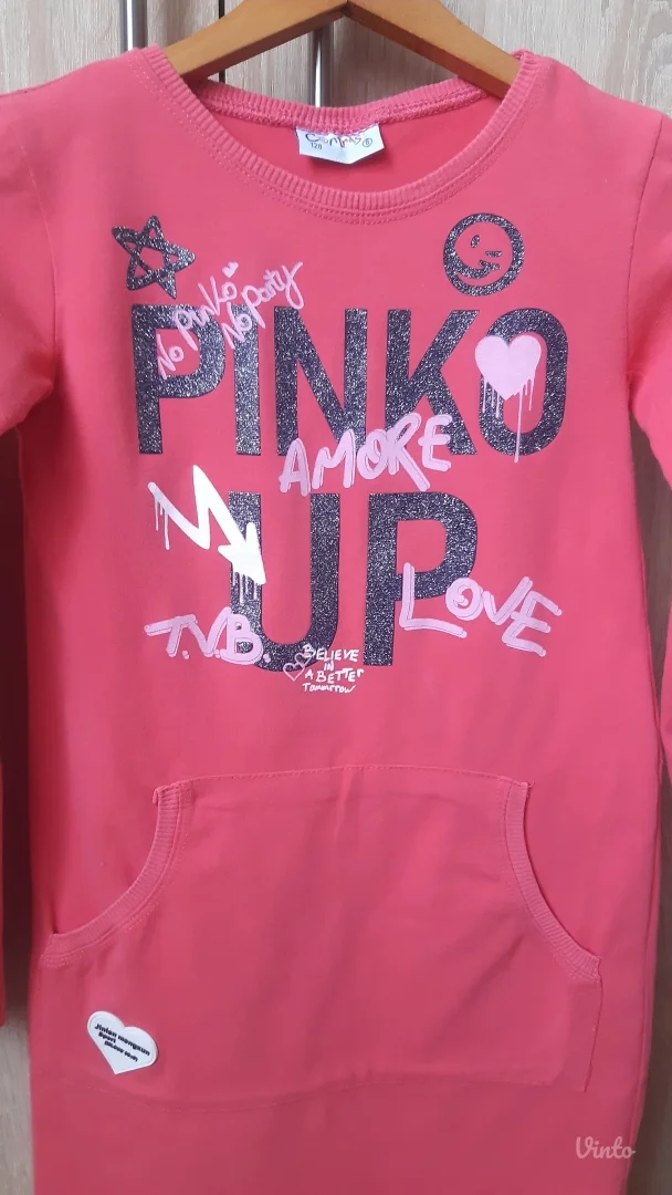 Koralna tunika za devojcice