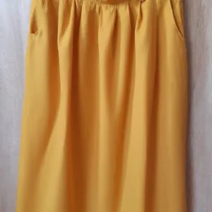 Vintage tamno zuta suknja