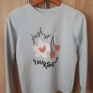 Svetloplava bluza za devojcice