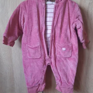 Roze zeka za bebe sa kapuljacom