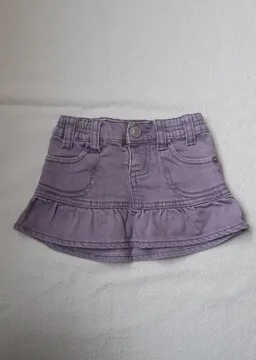 Lila teksas suknja za bebe