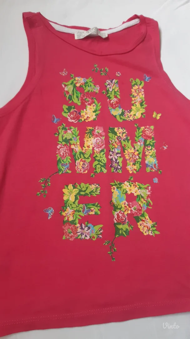 Majica na brtele summer