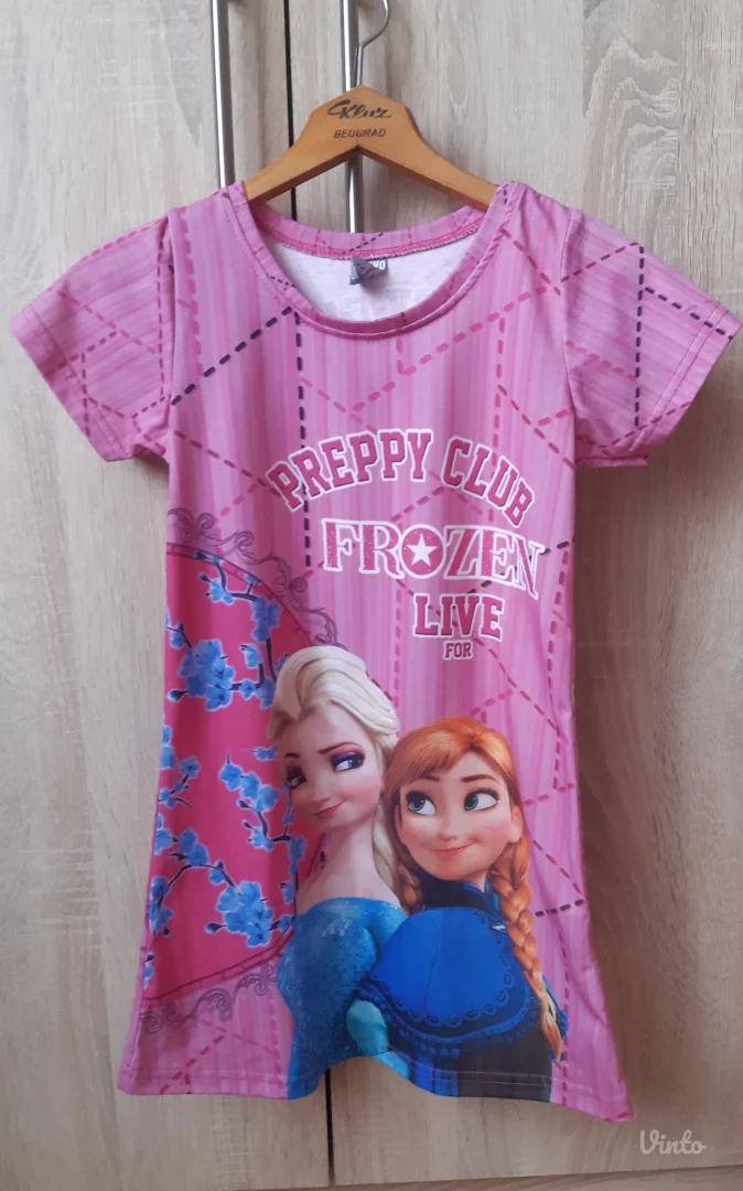 Frozen roze haljinica