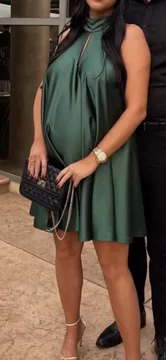 Zelena elegantna haljina