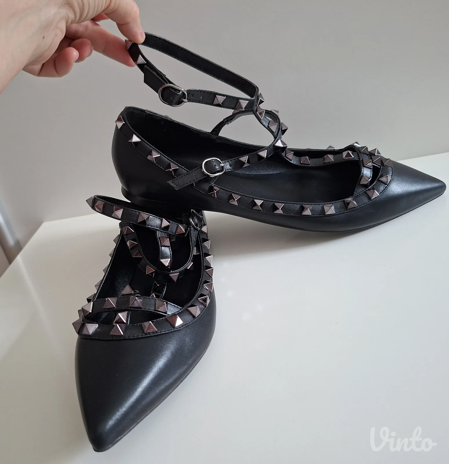 Kaitlyn Pan nove sandale vel.40,5 duzina gazista 27cm
