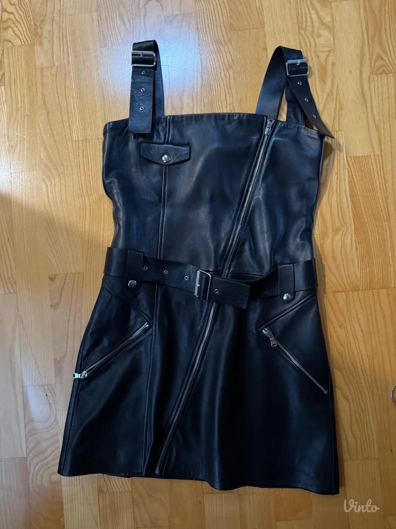 Zara kozna haljinica limitirana kolekcija