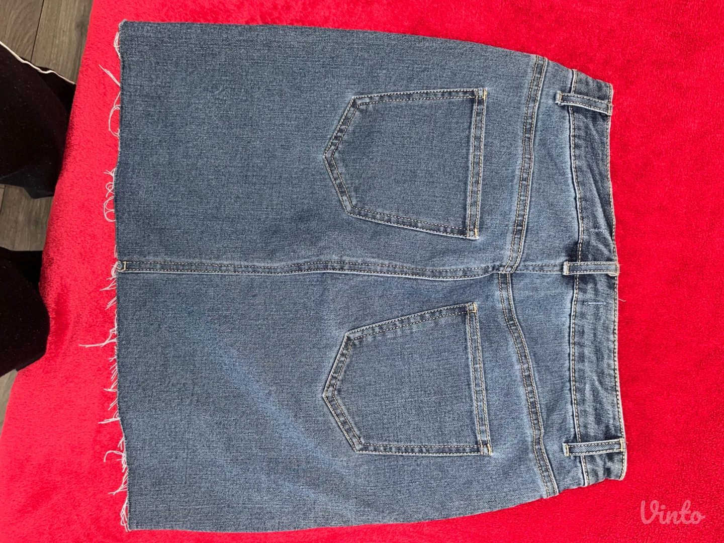 Teksas suknja mini-tejli vejli