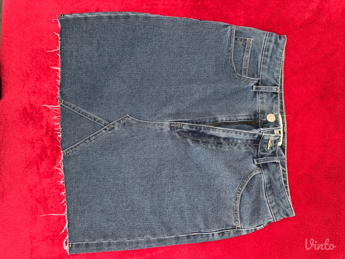 Teksas suknja mini-tejli vejli