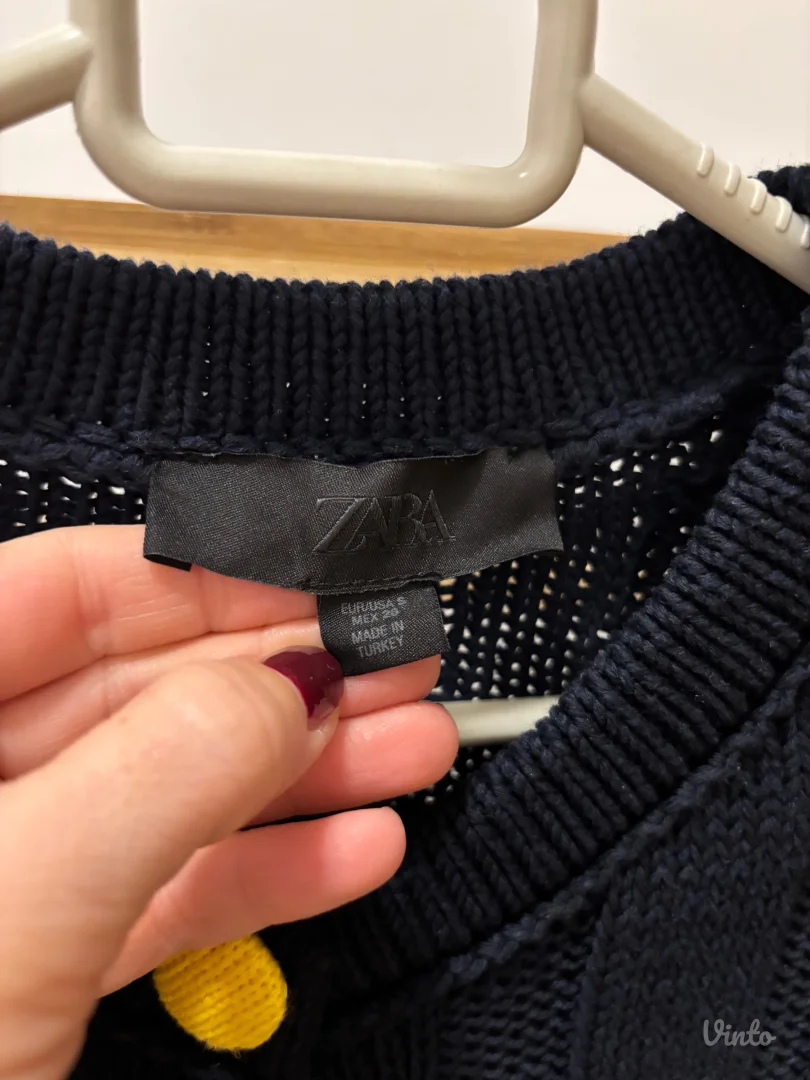 Zara džemper kratkih rukava