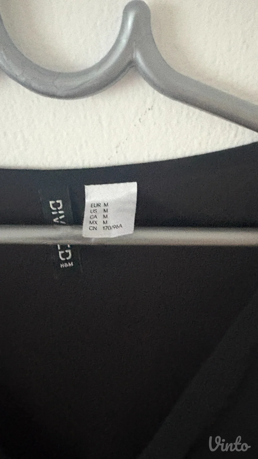 haljina h&m crna m