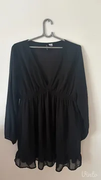 haljina h&m crna m
