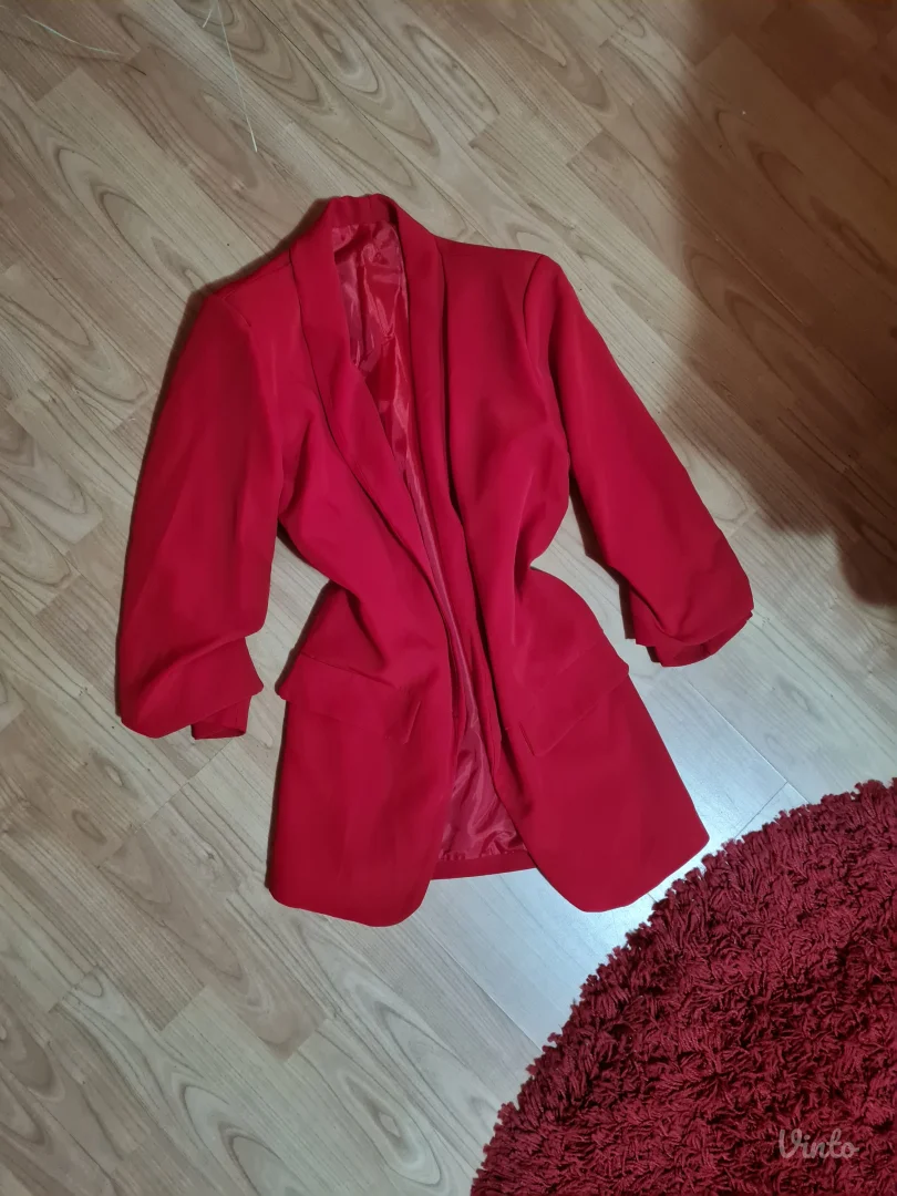 NOVI crveni sako uni