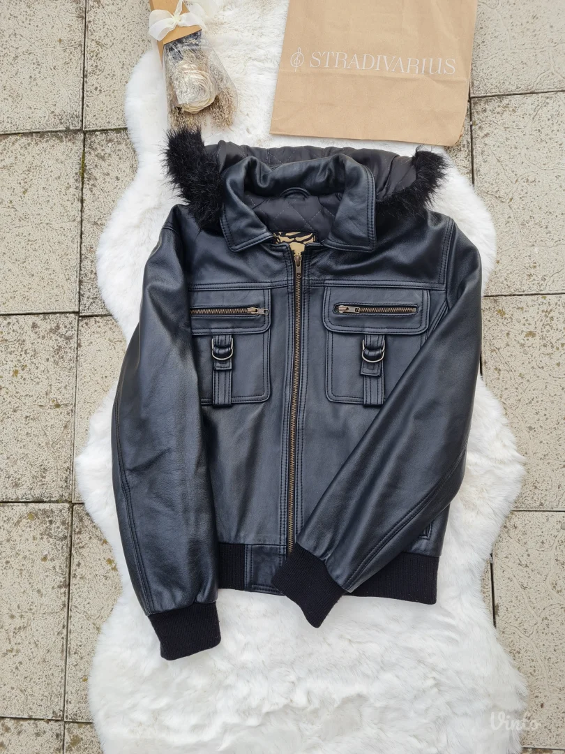 Kožna jakna 40