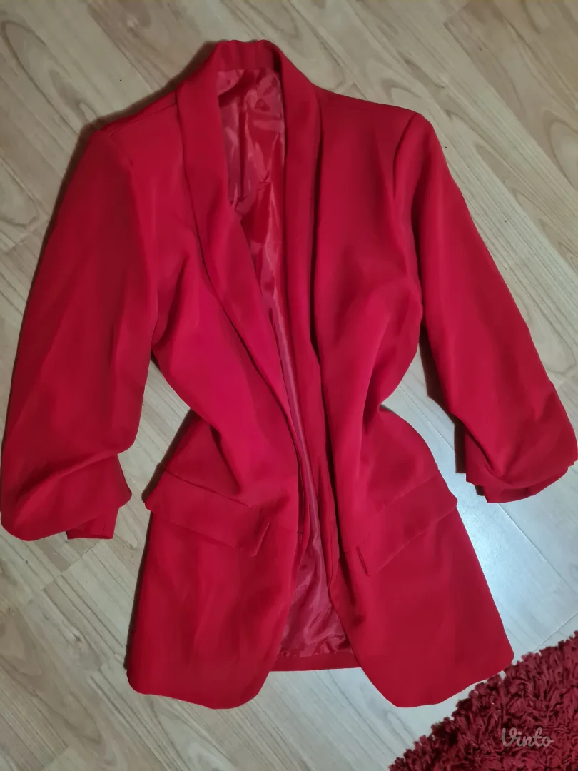 NOVI crveni sako uni