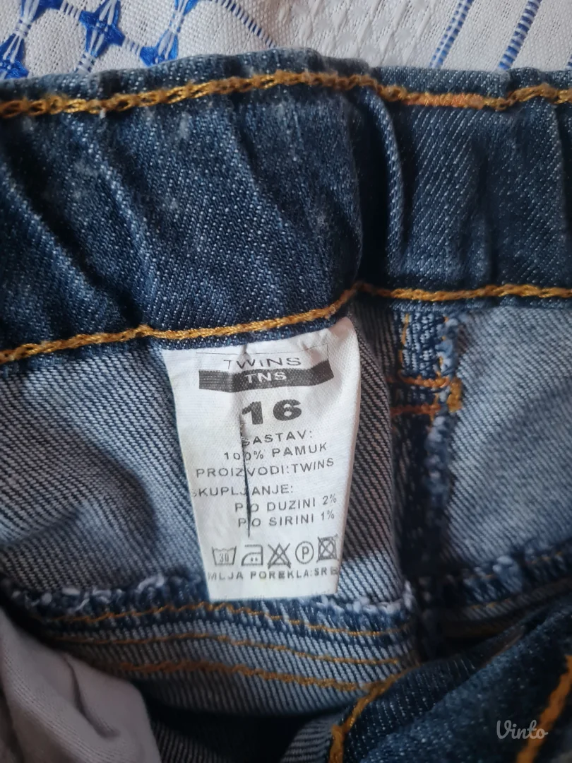 Twins decije farmerke 16