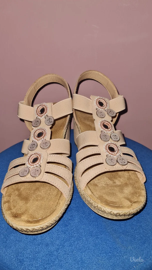 Rieker roze sandale 38