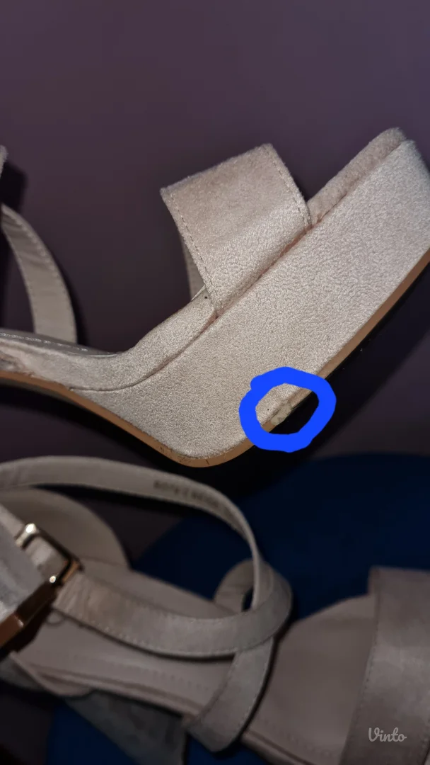 Inportana bež sandale 37