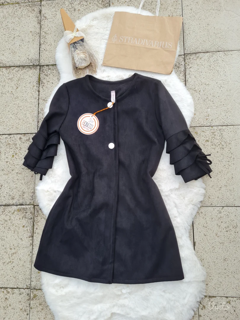 NOVI crni sako-bolero uni