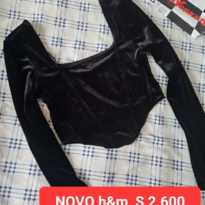 Novi H&M plišani korset S