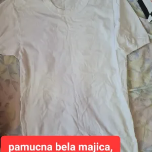 Pamucna bela majica 7