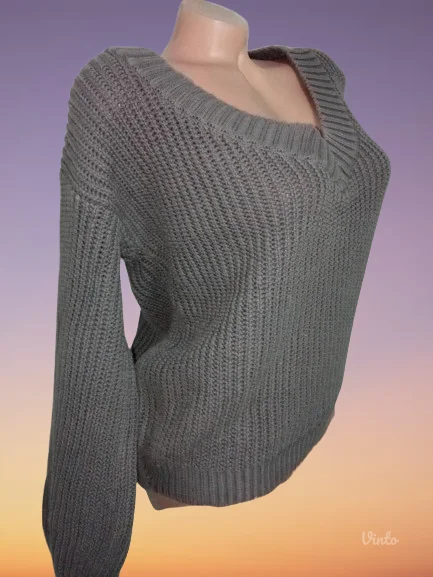 ❤️BUMBUM❤️DEBLJI PAMUCAN DZEMPER XL-XXL