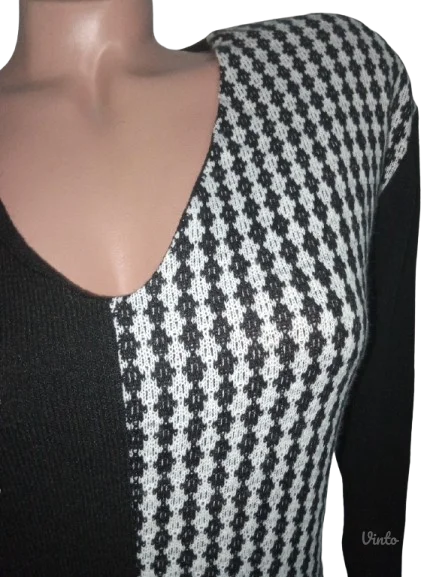 ❤️PERFECT❤️NOVO-DIVNA KNIT HALJINA L-XL