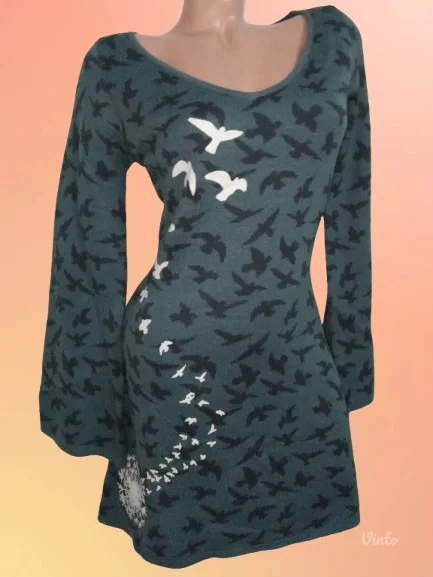 ❤️FULL VOLUME❤️NOVO--PREDIVNA PLETENA HALJINA M-38