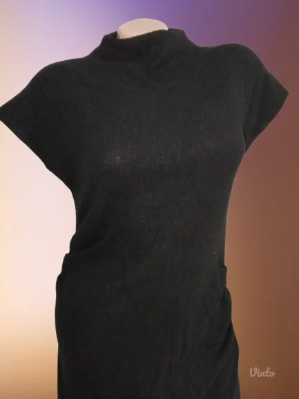 ZARA-CRNA KNIT HALJINA L-40