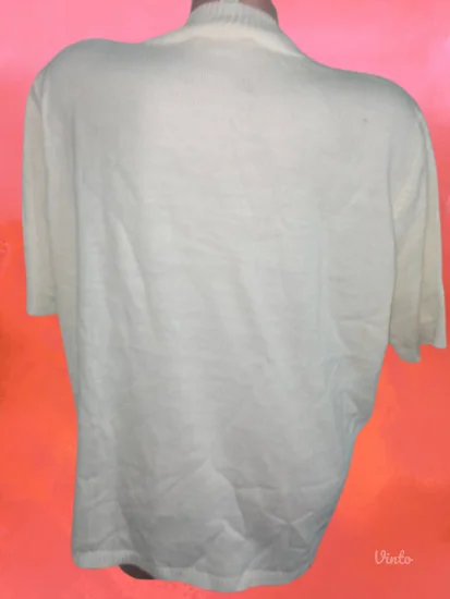 ❤️VILONA❤️KNIT BELA BLUZA XL-XXL